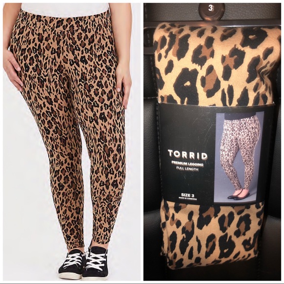 torrid Pants - Torrid Leopard Leggings